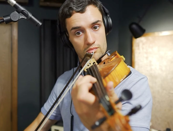 Gabriel Bauer, violinist